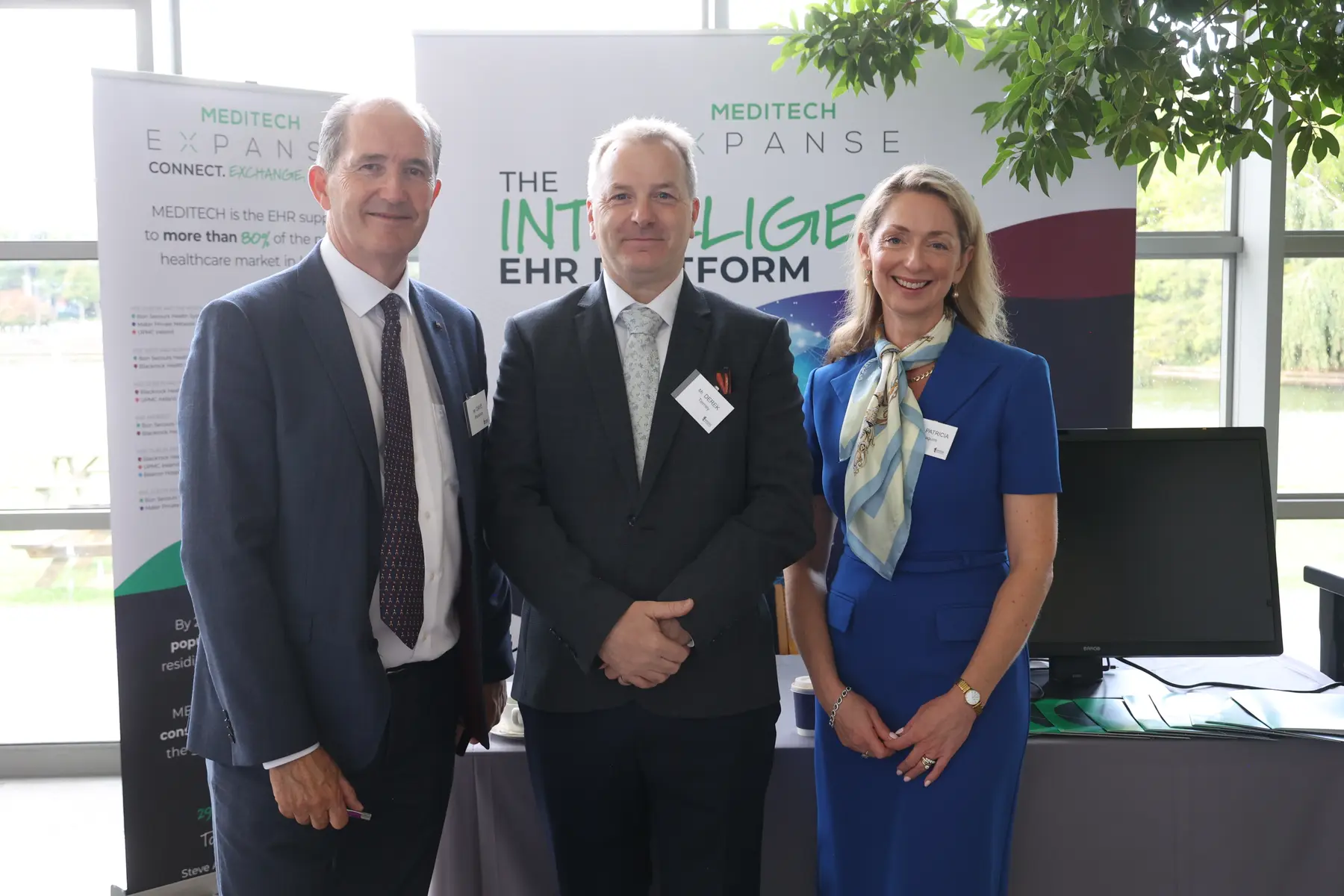 Exhibitors at the AI Tech Expo