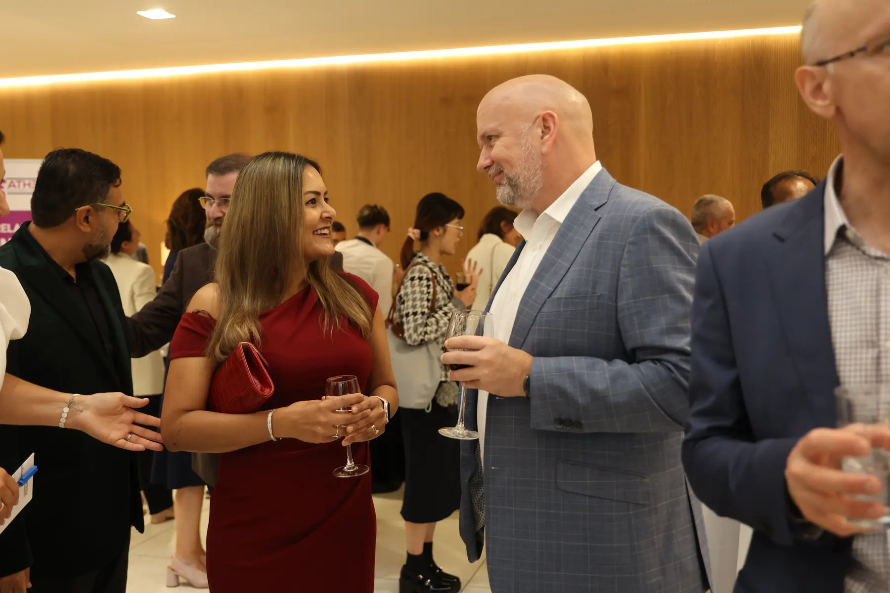 Delegates at the Congress evening reception