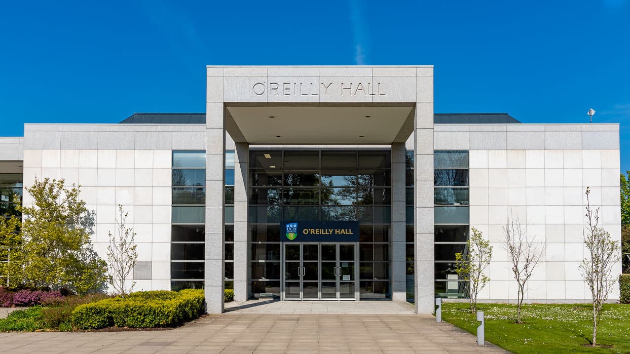 O'Reilly Hall entrance, UCD Dublin